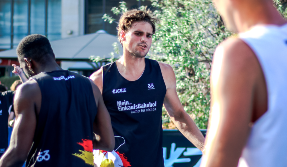 Spieler beim 3x3-Germany Turnier 2022