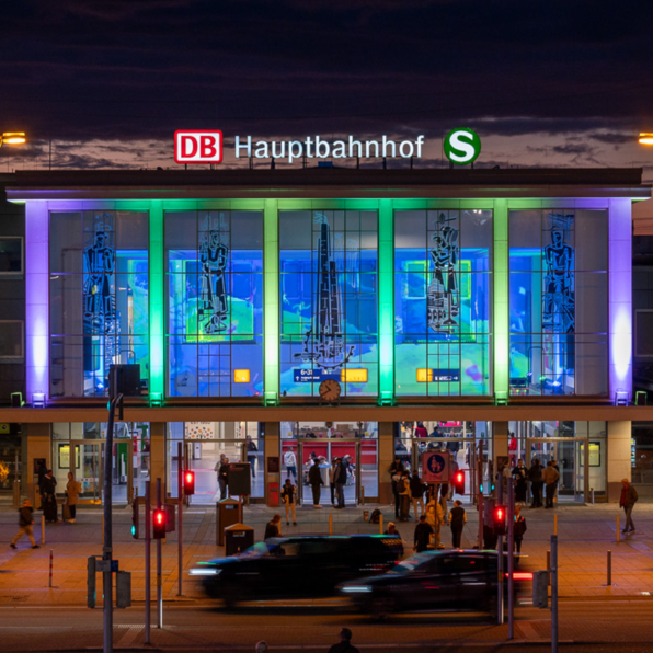 Köln Hauptbahnhof Blume 2000 — Mein EinkaufsBahnhof